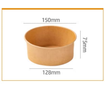 kraft paper bowl