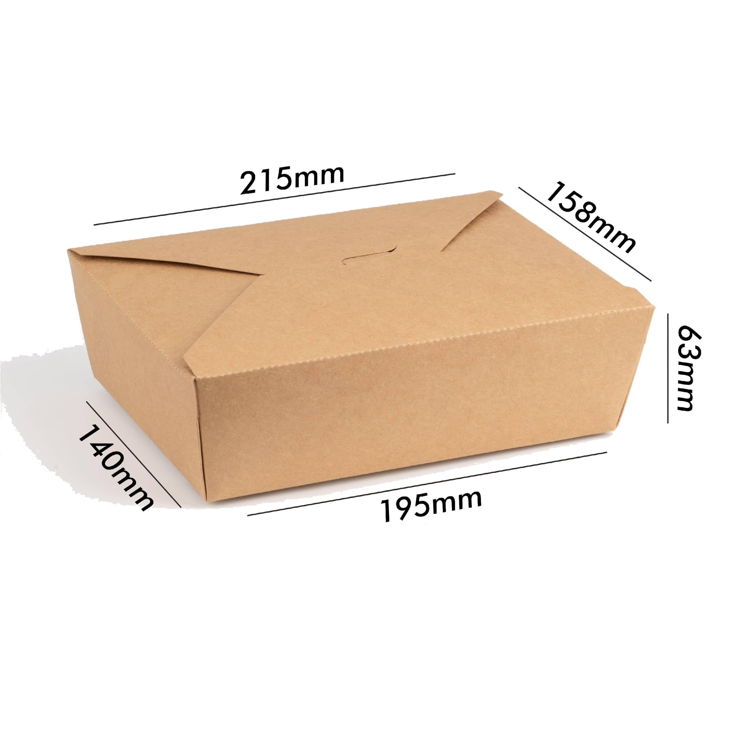 kraft paper takeout box
