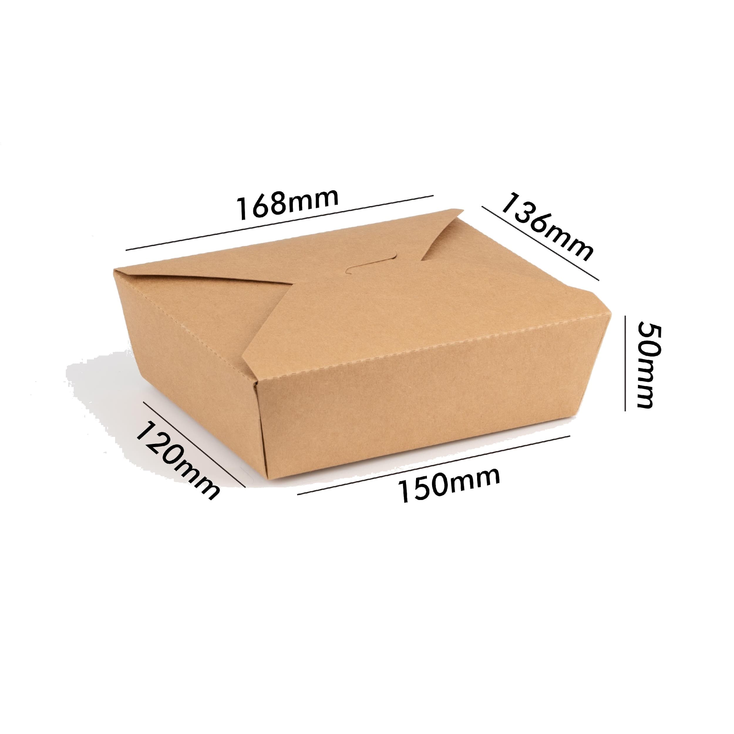 kraft paper takeout box