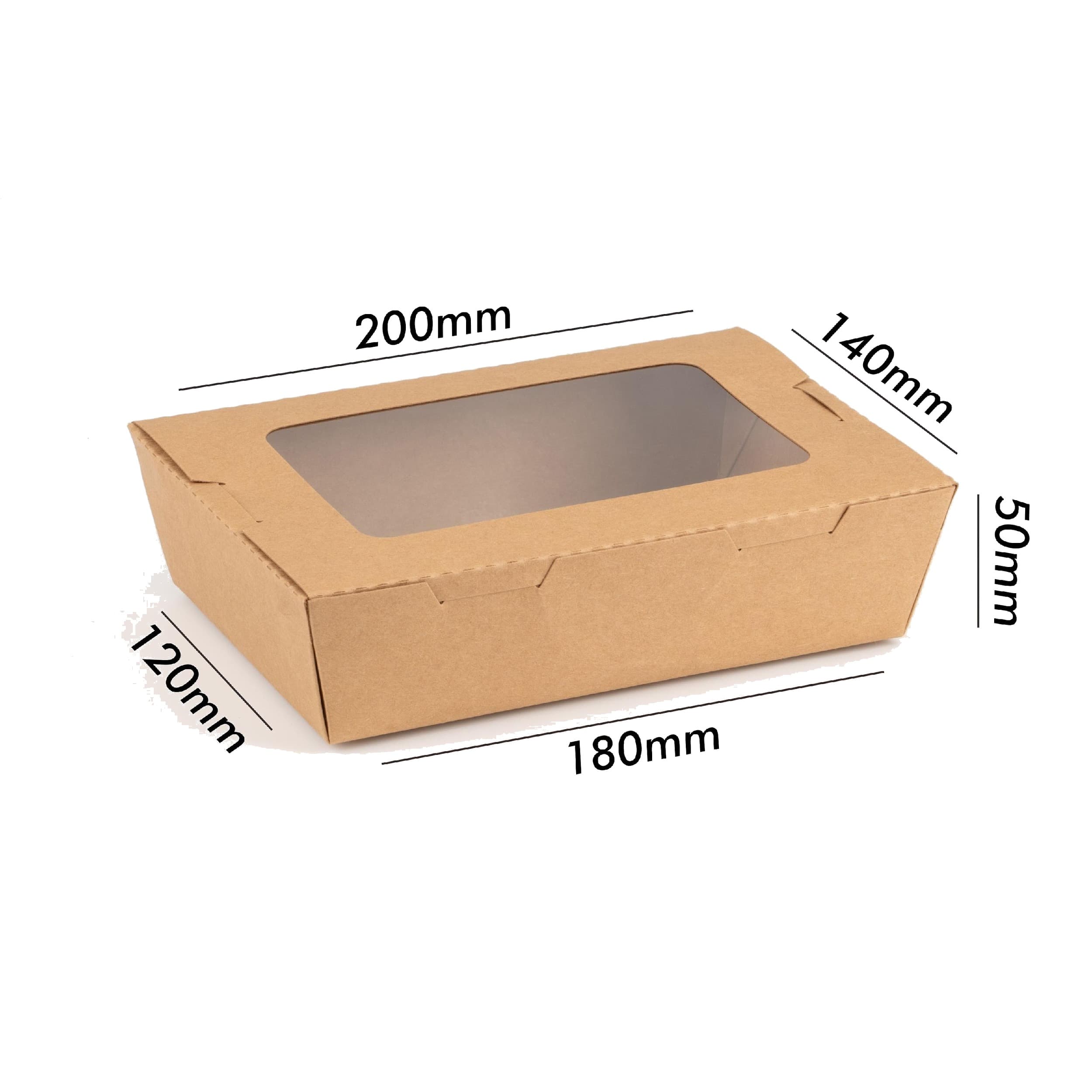 salad box with window