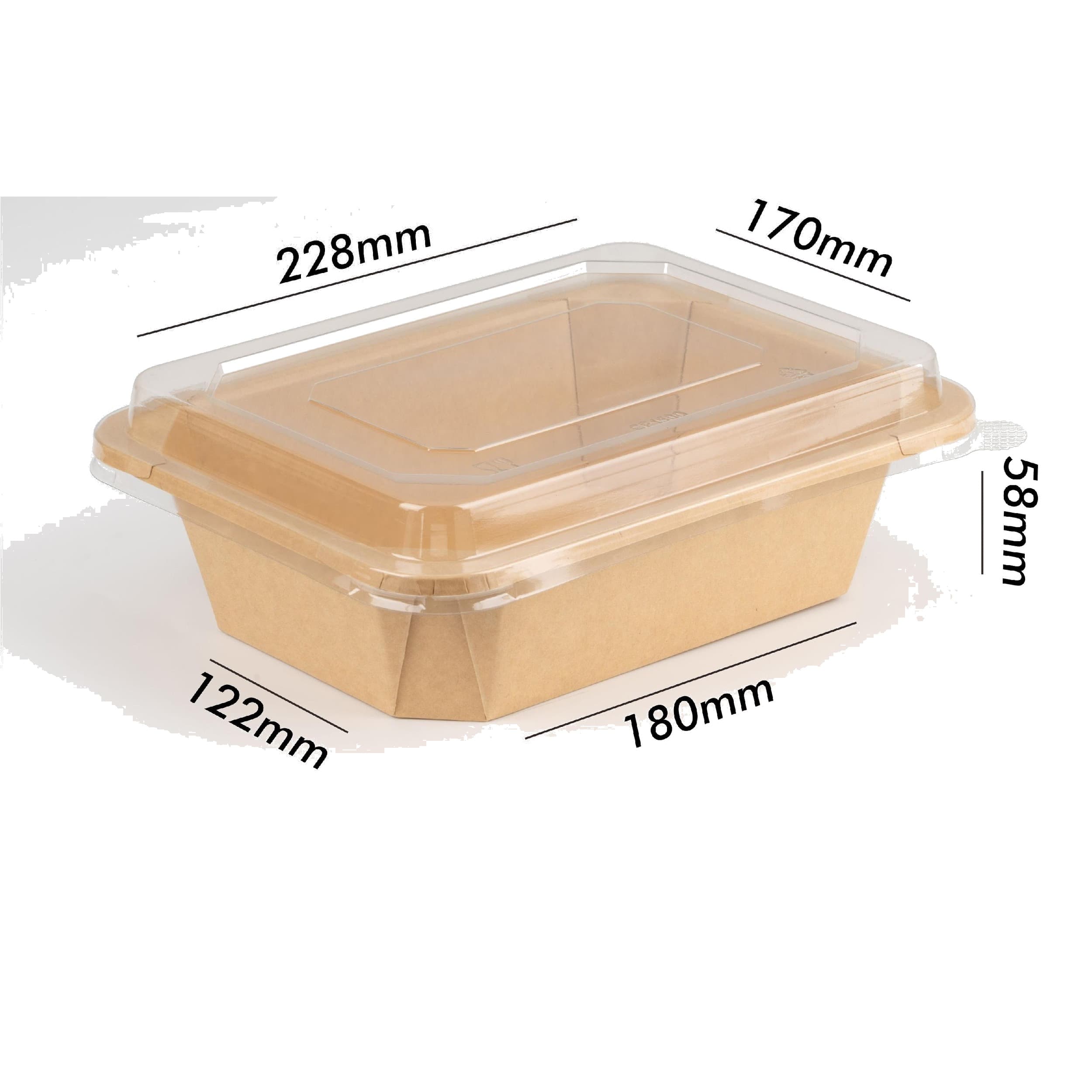 retangle octagon kraft paper box