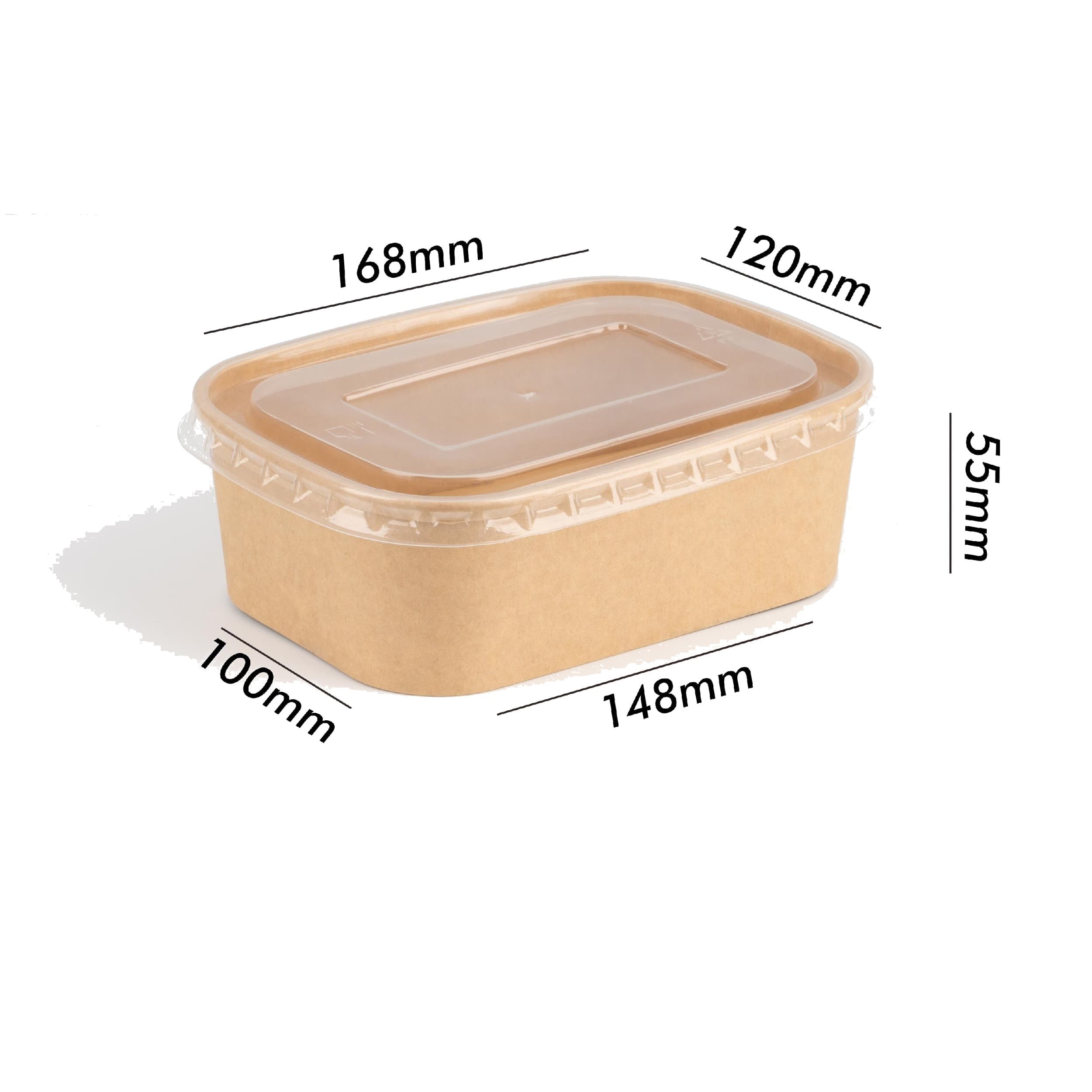 kraft paper lunch box