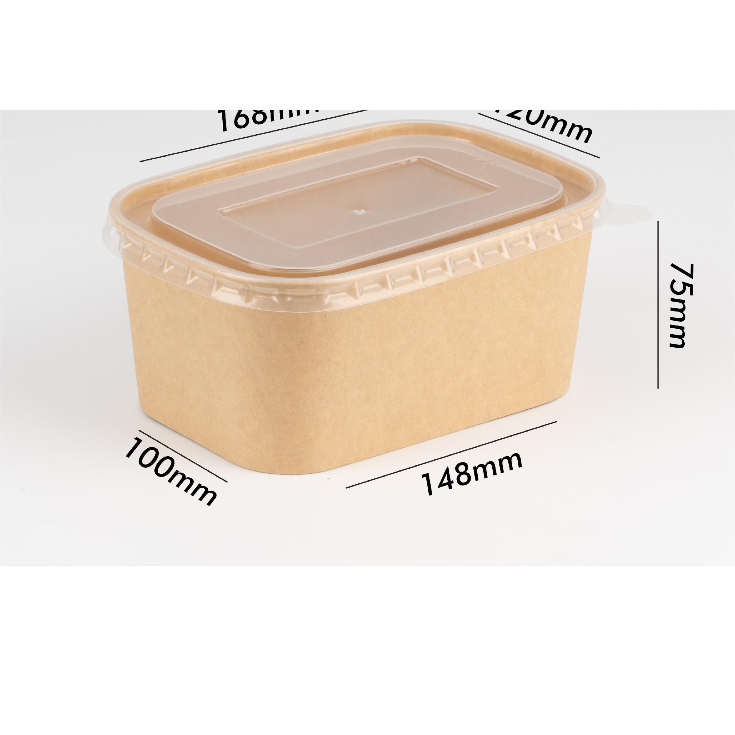 kraft paper lunch box